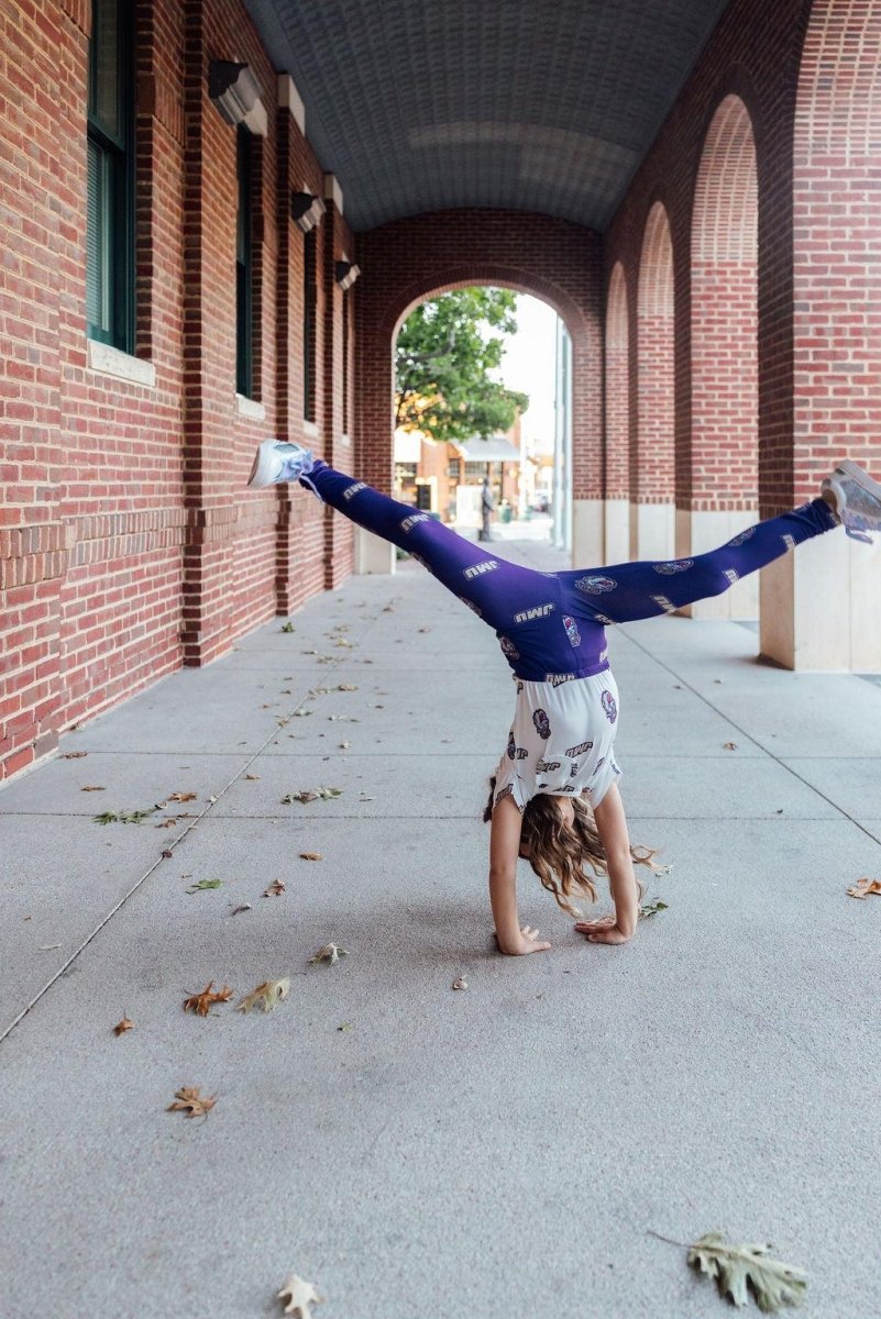 Mila & Rose ® JMU Purple Duke Dog Leggings - 