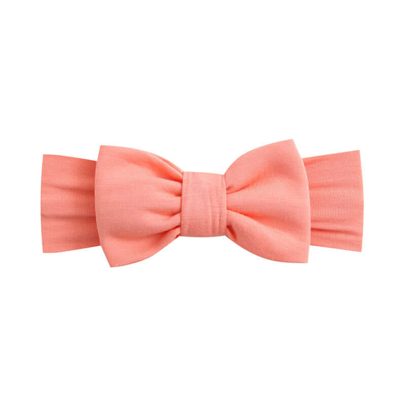 Luxie Charm Joyful Coral Baby Headband - Everetts Place Boutique - 