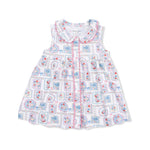 Angel Dear Julep's Floral Patchwork - Jill Dress Sleeveless with Bloomer - 