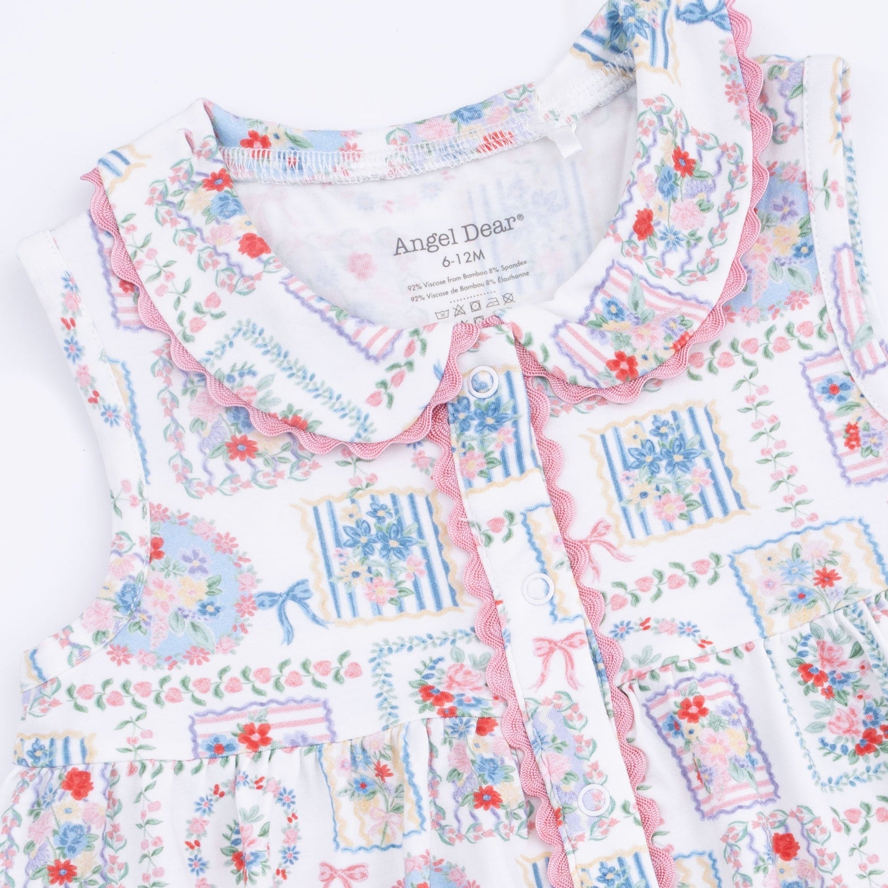 Angel Dear Julep's Floral Patchwork - Jill Dress with Bloomer & Knot Headband SetEveretts Place