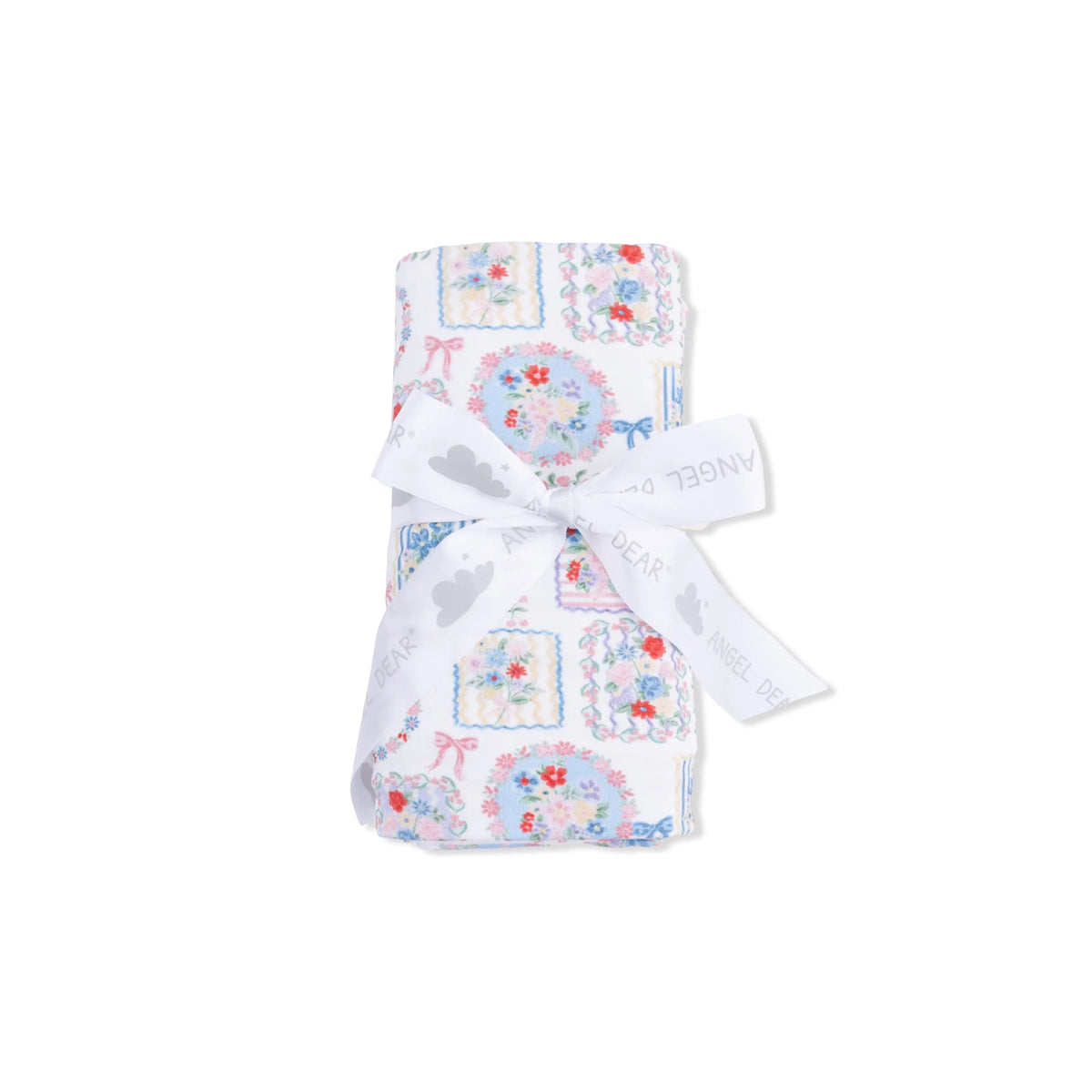 Angel Dear Julep's Floral Patchwork - Swaddle Blanket - 
