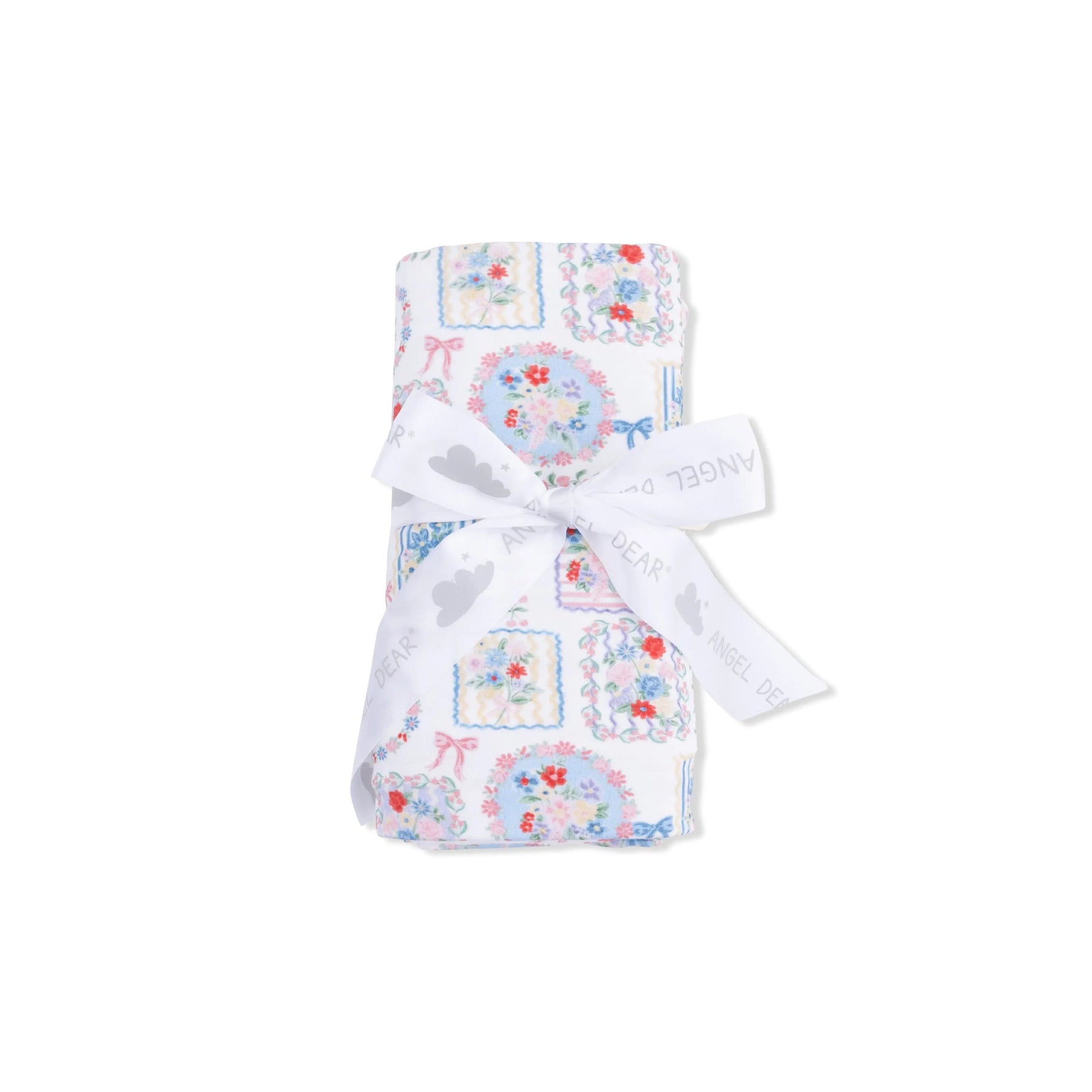 Angel Dear Julep's Floral Patchwork - Swaddle Blanket - 