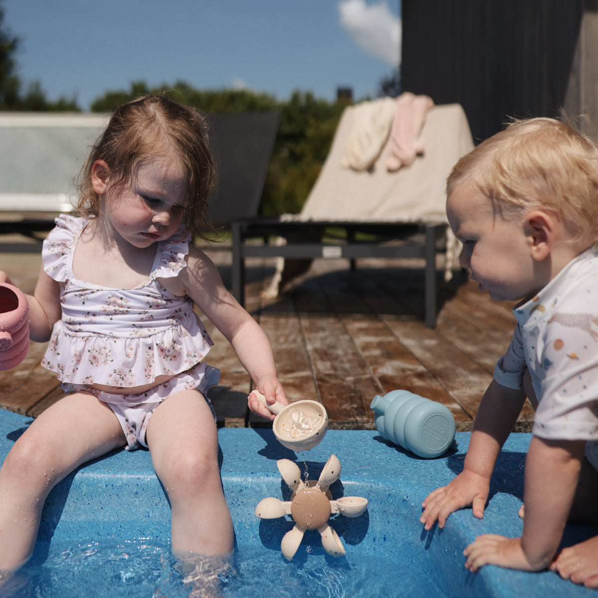 Water Wheel Bath Toy by Mushie at Everetts Place
