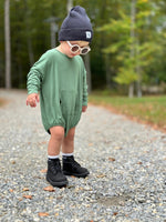 Bubble Baby Juniper | Long Sleeve Bubble Romper - 
