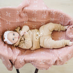 Mebie Baby Just Peachy Muslin Quilt - 