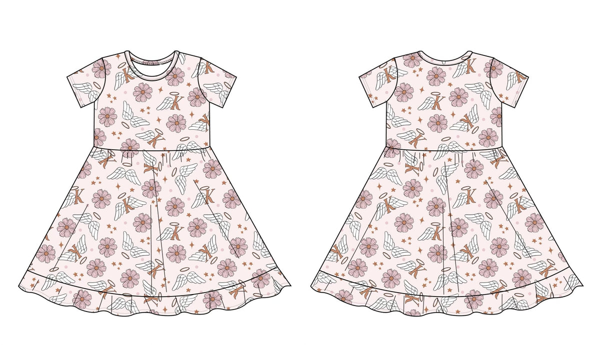 DREAM BIG LITTLE CO KALLIE'S WING'S DREAM RUFFLE DRESSEveretts Place