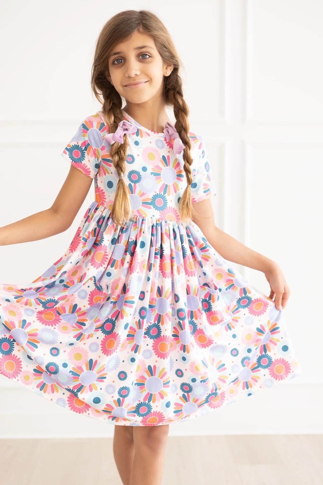 Mila & Rose ® Keep Growing S/S Pocket Twirl Dress - 