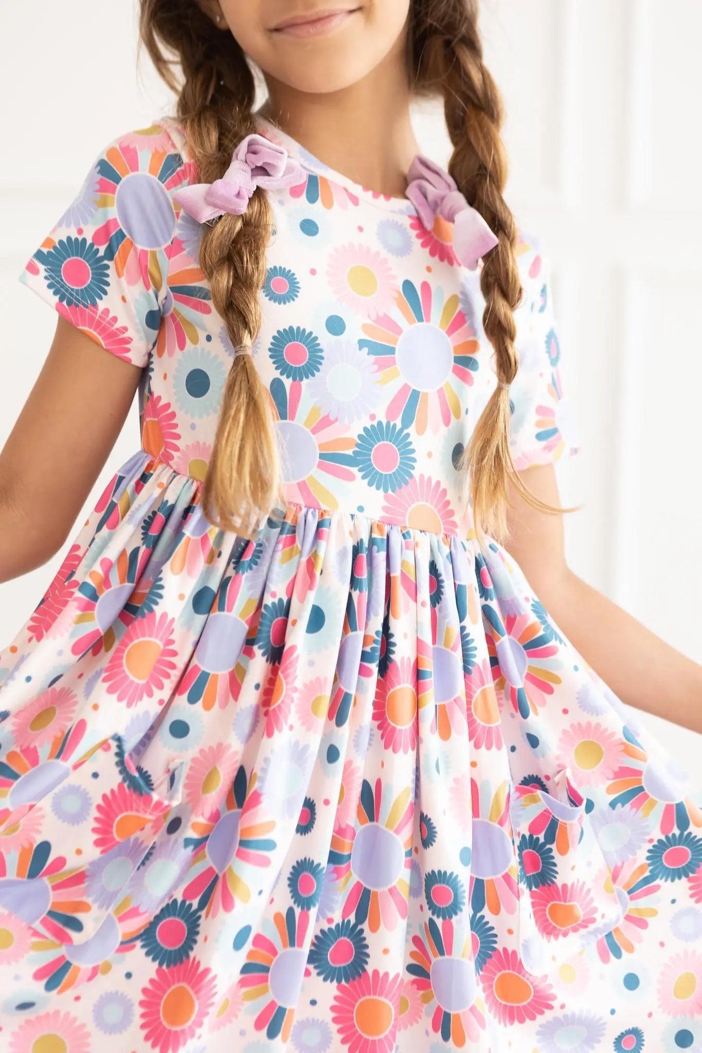 Mila & Rose ® Keep Growing S/S Pocket Twirl Dress - 