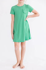 Kelly Green T-Shirt Dress - Sleeve, Dress, One-piece garment, Day Dress, Nightwear | Everetts Place