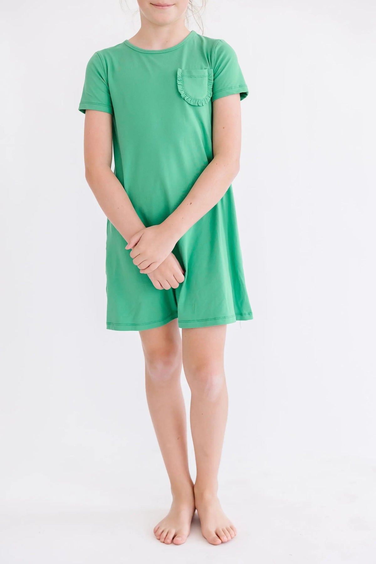 Mila & Rose ® Kelly Green T-Shirt Dress - 