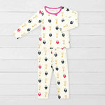 Key to my Heart Jammies - Sleeve, Baby & Toddler Clothing, Textile, Pink, Pajamas | Everetts Place