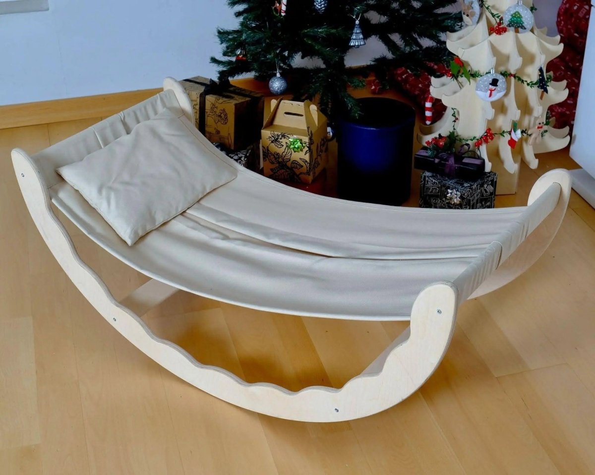 Kidodido Kidodido Handwoven Mayan Style Wooden Toddler Hammock - Everetts Place Boutique - 