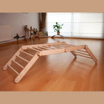 Kidodido Kidodido Montessori Climbing Triangle Cube With Ramp - Everetts Place Boutique - 