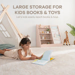 Kids Bookshelf - Blush Comfy Cubs 