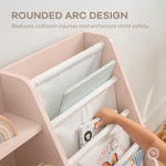 Kids Bookshelf - Blush Comfy Cubs 