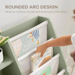 Comfy Cubs Kids Bookshelf - Sage - 