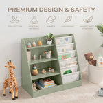 Comfy Cubs Kids Bookshelf - Sage - 
