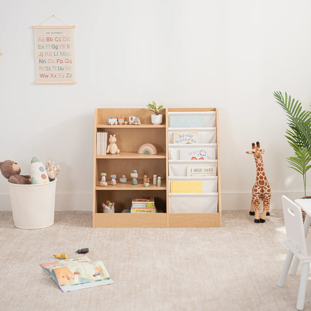 Comfy Cubs Kids Bookshelf - Wood - 