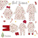 Tesa Babe Kids’ Christmas Pajama Set – Soft Bamboo Holiday Sleepwear - 
