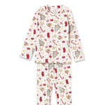 Tesa Babe Kids Christmas Pajama Set Soft Bamboo Sleepwear Noel - Everetts Place Boutique - 