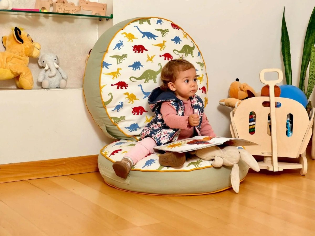 Kidodido Kids Floor Pillow Montessori Play Mat Large Toddler Cushion - Everetts Place Boutique - 