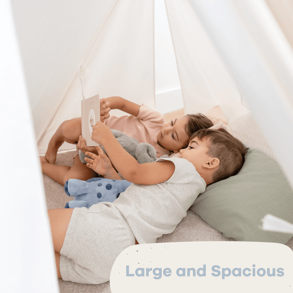 Comfy Cubs Kids Indoor Play Tent Pacific Blue By Comfy Cubs Deluxe - 