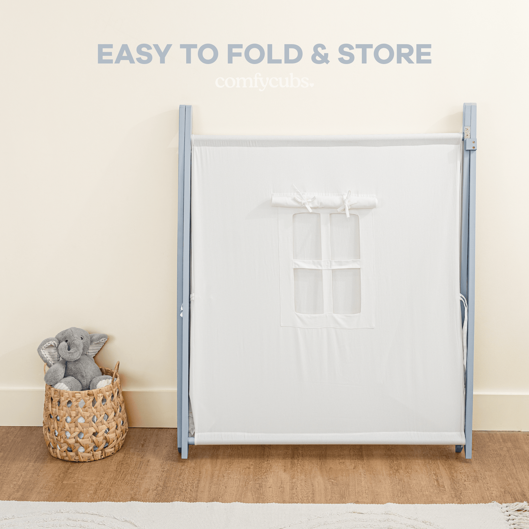 Comfy Cubs Kids Indoor Play Tent Pacific Blue By Comfy Cubs Deluxe - 