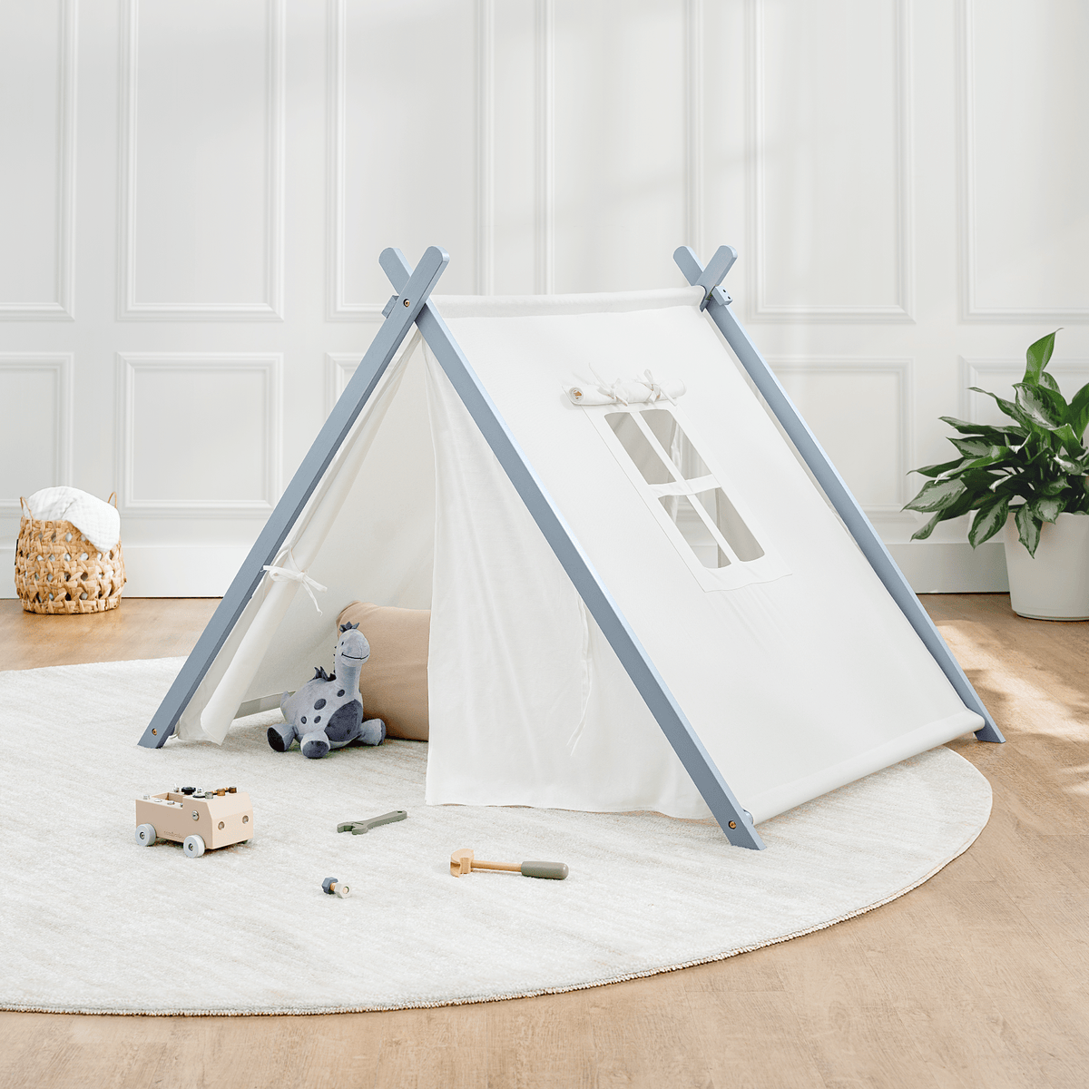 Comfy Cubs Kids Indoor Play Tent Pacific Blue By Comfy Cubs Deluxe - 