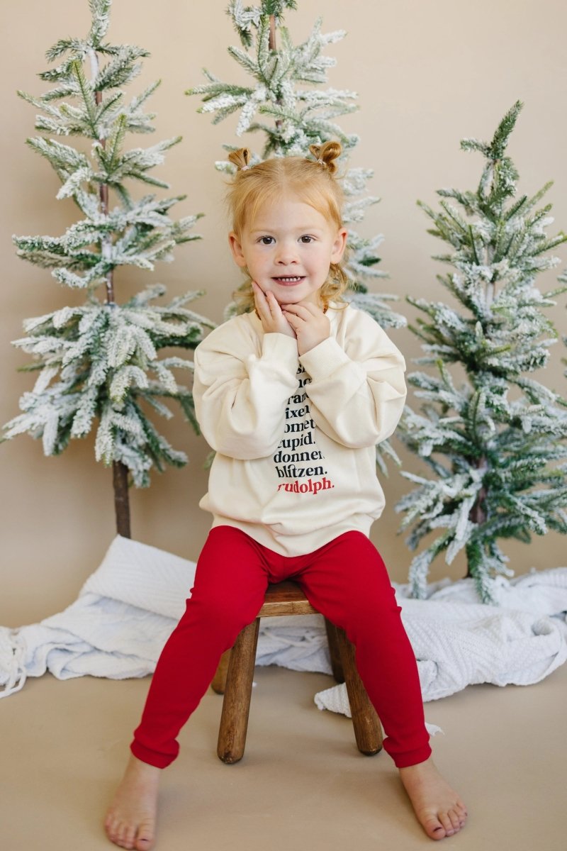 Little Joy Co. Kids Ribbed Bamboo Leggings Soft Breathable Stretch - Everetts Place Boutique - 