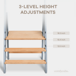 Comfy Cubs Kids Step Stool for Ages 3+ in Pacific Blue - 