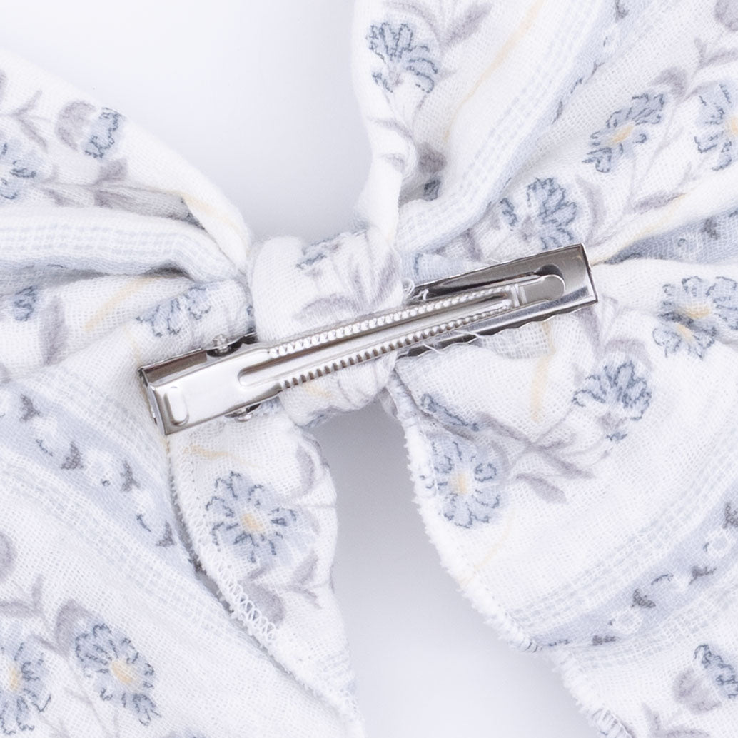 Angel Dear Kimberly Floral Stripe - Large Bow - 