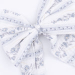 Angel Dear Kimberly Floral Stripe - Large Bow - 