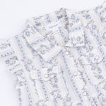 Angel Dear Kimberly Floral Stripe - Western Pearl Snap Dress & Bloomer - 