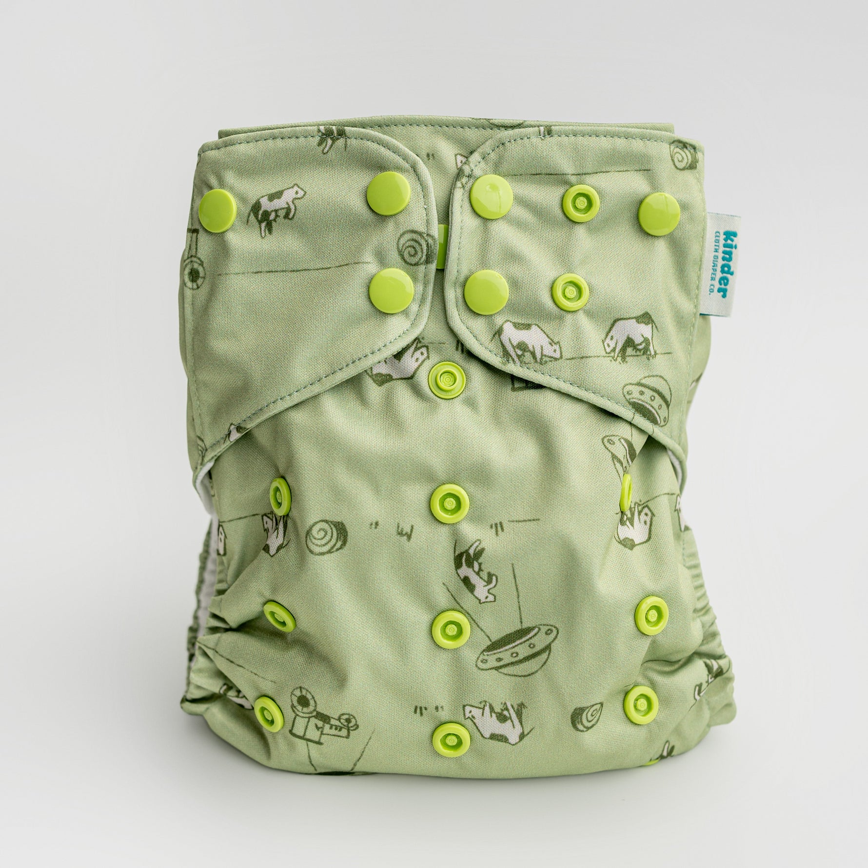 Fantasy: Essentials Pocket Cloth Diaper with Athletic Wicking Jersey, Grows with your Baby by Kinder Cloth Diaper Co.