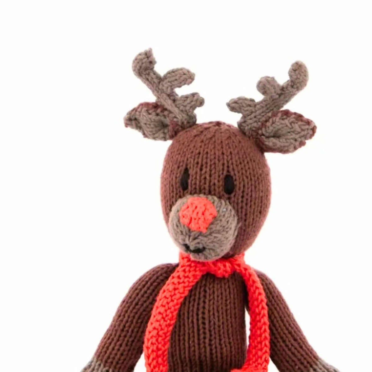 Knit Buddy  | Juniper the Reindeer - Toy, Wool, Stuffed toy, Reindeer, Deer | Everetts Place