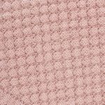 Goosewaddle® | Newborn Baby Blankets Toys Teethers Bibs & More Soft Rose Knit Blanket for Cozy Comfort During Baby's Nap Time - KNIT BABY BLANKET
