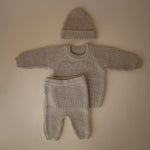 Mushie Organic Cotton Chunky Knit Sweater for Baby - Apparel & Accessories > Clothing Accessories > Baby & Toddler Clothing Accessories Baby Clothes