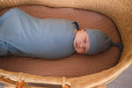 Harp Angel Boutique Soft Bamboo Blend Ribbed Baby Hat for Newborns Up to 3 Months - Apparel & Accessories > Clothing Accessories > Baby & Toddler Clothing Accessories > Baby & Toddler Hats Hat