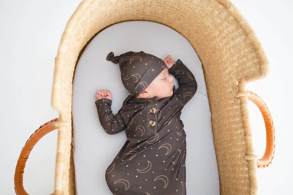 Harp Angel Boutique Knot Hat Bamboo Spandex with Soft Comfort for Newborns to 3 Months - 