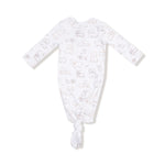 Angel Dear Knotted Baby Gown Angel Dear Butter Soft Comfort Newborns - Everetts Place Boutique - 