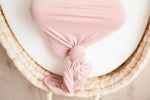 Harp Angel Boutique Knotted Baby Gown - Dusty Pink - 