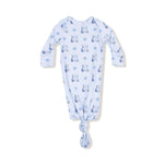 Angel Dear Knotted Baby Gown for Infants Soft Fabric Easy Change Perfect for Sleeping and Snuggling -