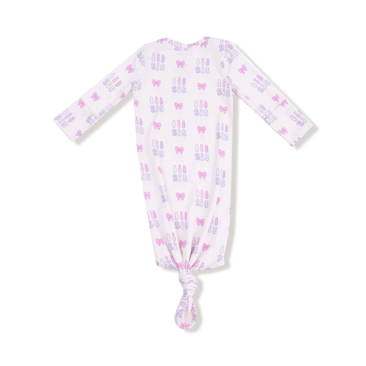Angel Dear Knotted Baby Gown for Ultimate Comfort and Easy Late Night Changes - Everetts Place Boutique - 