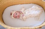 Harp Angel Boutique Bamboo Viscose Baby Gown with Knotted Design for Newborn Comfort - Apparel & Accessories > Clothing > Baby & Toddler Clothing > Baby One-Pieces Knotted Gowns