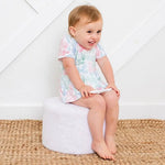 Bestaroo Koi Fish Bamboo Bodysuit Dress Ultra Soft With Snap Closure For Babies - 