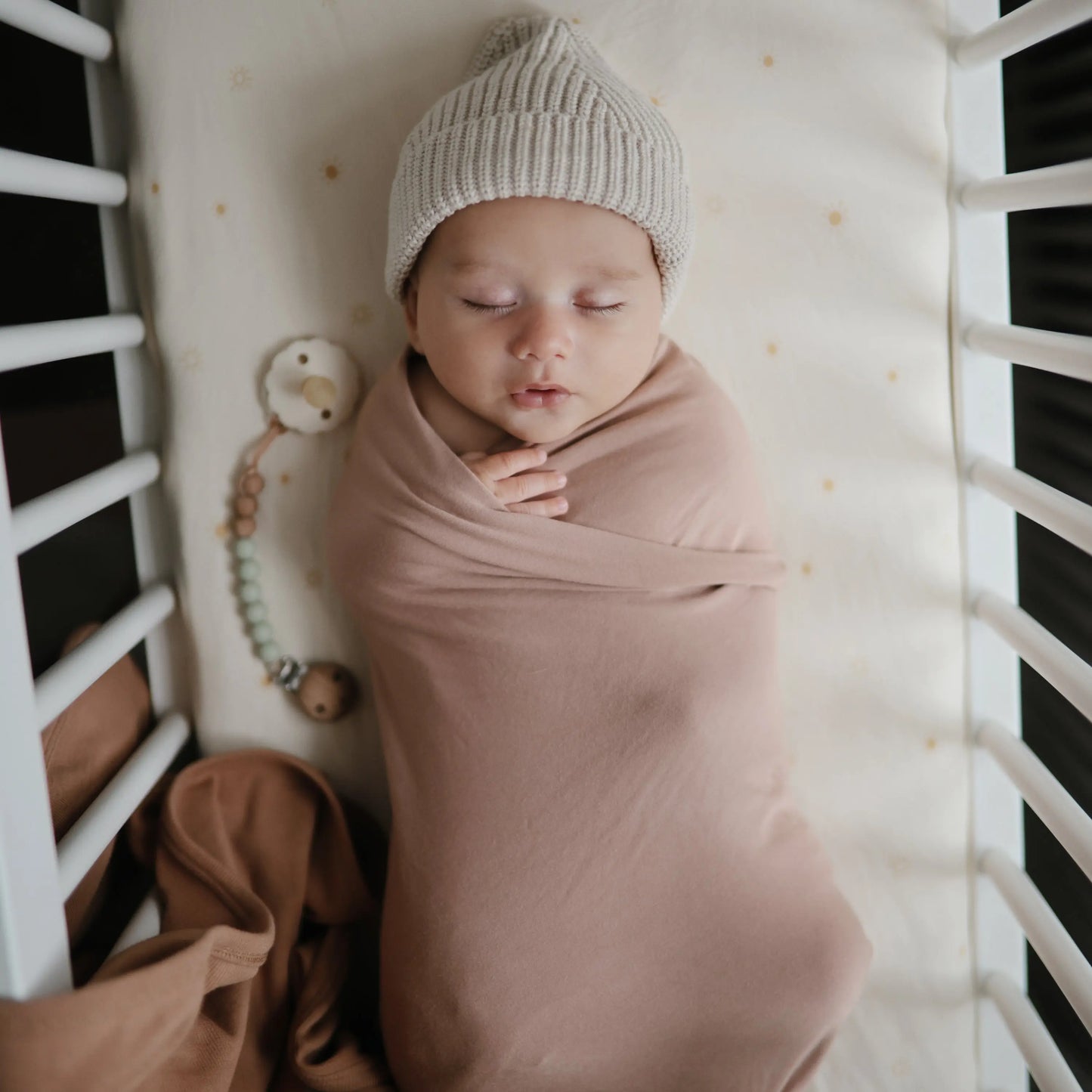 Extra Soft Muslin Crib Sheet for Baby 100% Cotton Breathable and Cozy Mushie