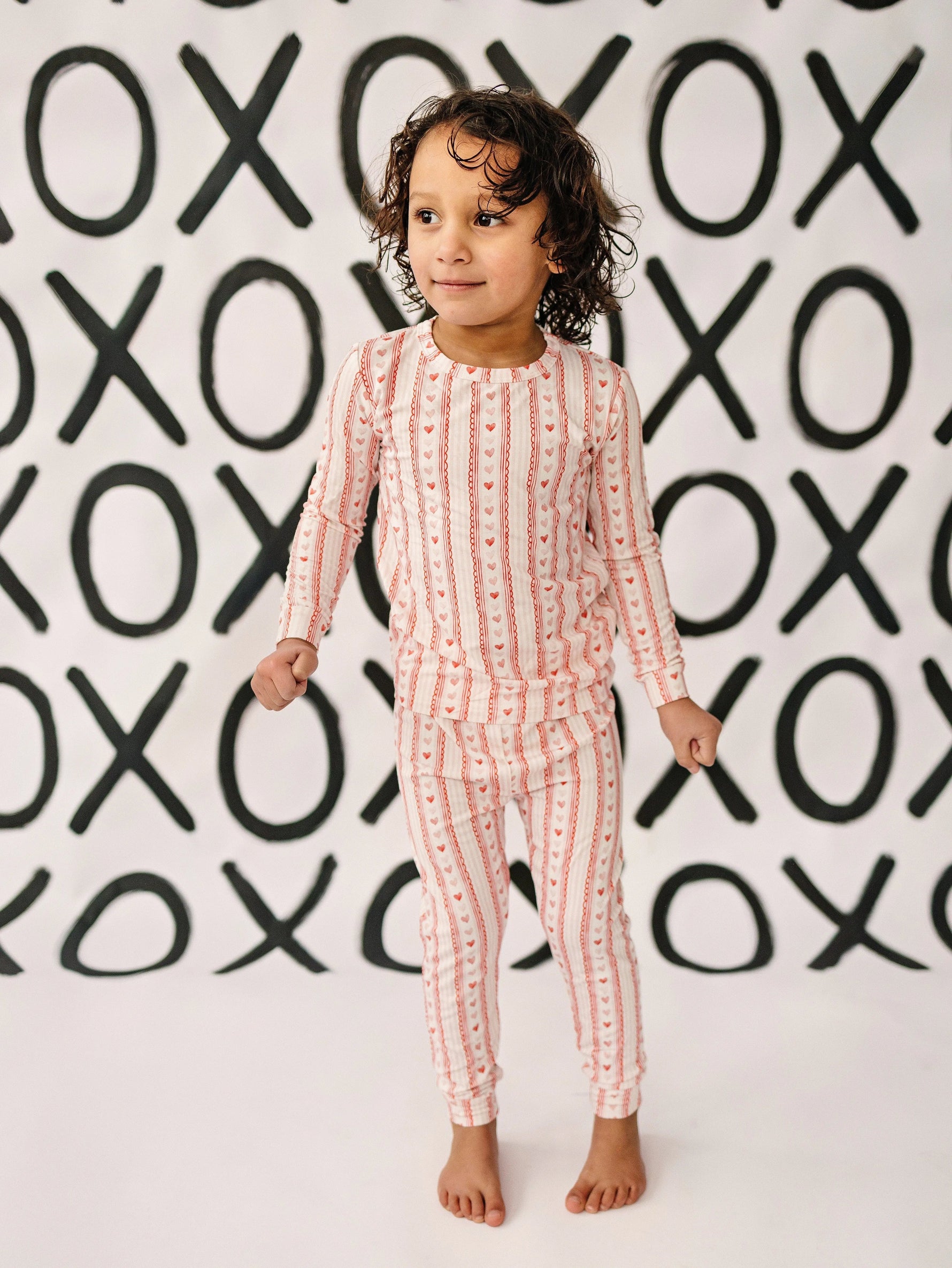 Little Joy Co. Laced with Love 2pc Bamboo Pajamas - 