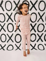 Little Joy Co. Laced With Love 2pc Bamboo Pajamas Set Ultra Soft Cozy - Everetts Place Boutique - 