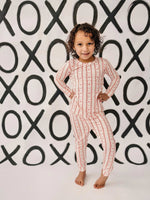 Little Joy Co. Laced With Love 2pc Bamboo Pajamas Set Ultra Soft Cozy - Everetts Place Boutique - 