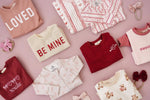 Little Joy Co. Laced With Love 2pc Bamboo Pajamas Set Ultra Soft Cozy - Everetts Place Boutique - 
